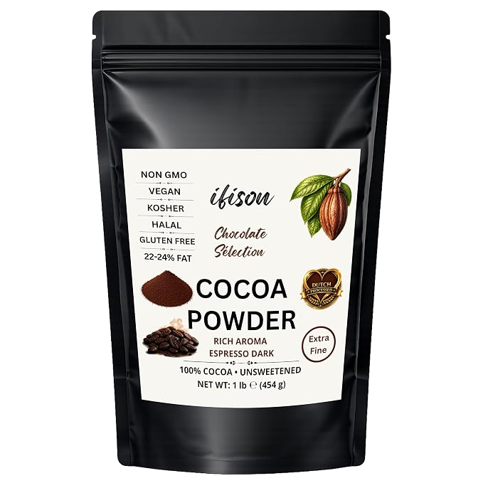 Dutch Processed Cocoa Powder 22-24% Fat